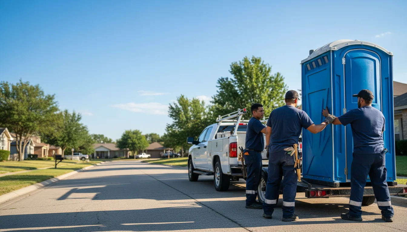 Portable Toilet Rental in Donnellson, IL near me